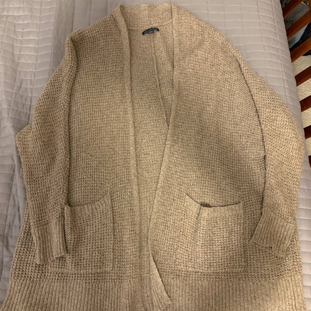 American Eagle oversized cardigan